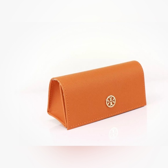 TORY BURCH Original Sunglasses Case Orange - Picture 1 of 7